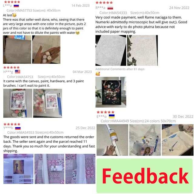 Dessin animé bricolage toile photo avec chiffres enfants peinture à l'huile paquet peinture acrylique par numéros Animal mignon pour enfants chambre mur 6