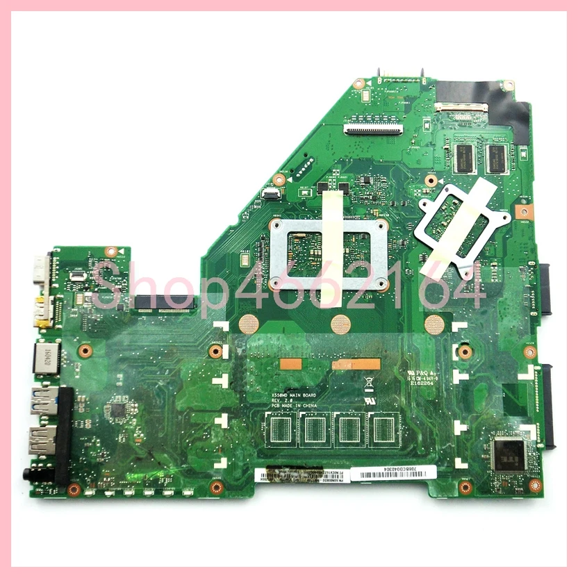 Placa-mãe do Portátil para Asus X550md com N2840 N3530 Cpu N3540 Gt820 920m 0g-ram X550m Y582m X550md X550mj X552m X552mj - Imagem 4