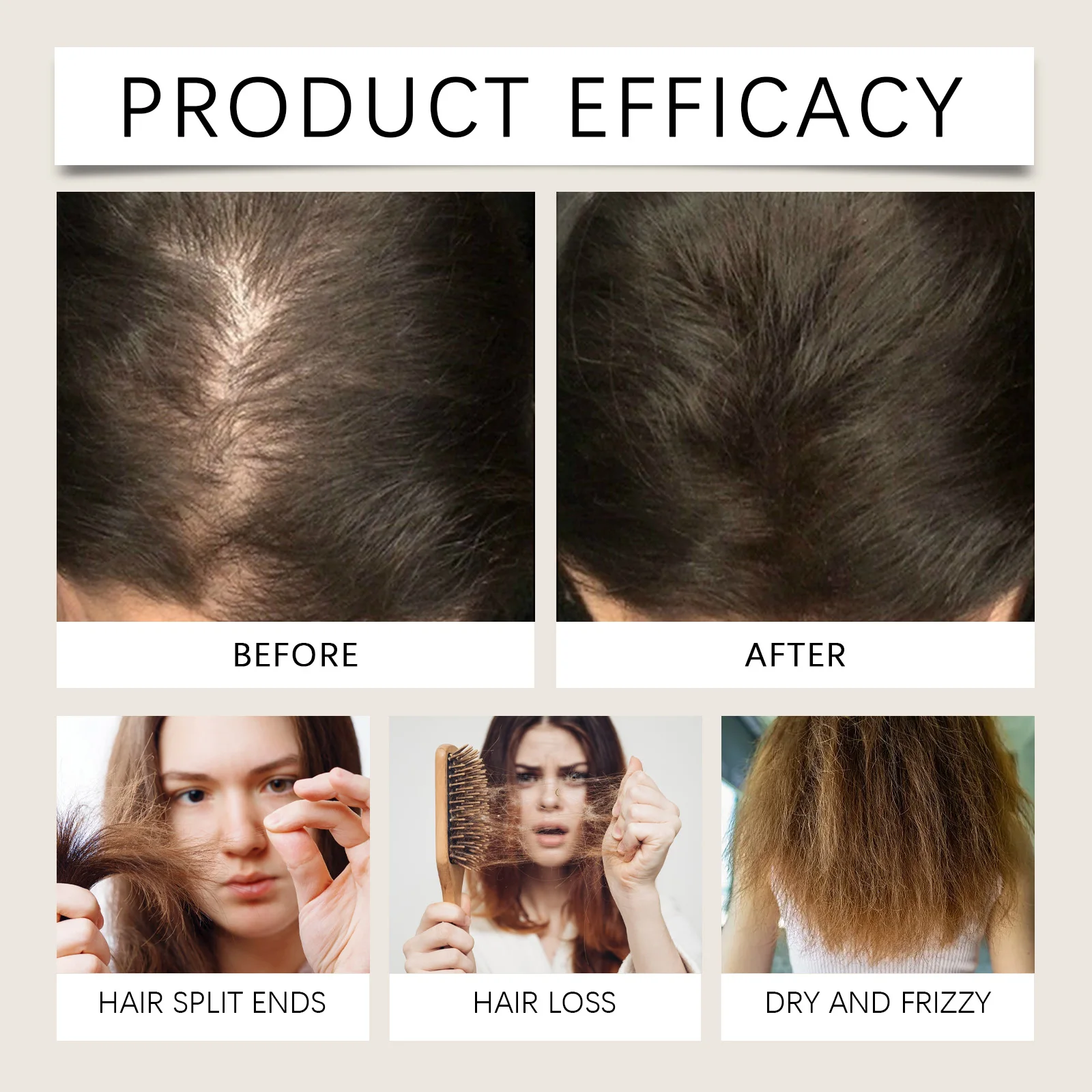 Hair treatment oil Coconut oil hair care nutrient essential deep moisturizing hair repair damaged dry frizzy end care conditioner