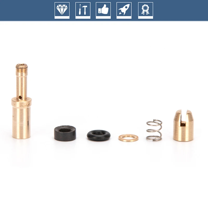 Air Pump Parts 2pcs Copper Piston 30Mpa 300bar 4500psi High Pressure Pump Spare Kit Third Stage Replacement Kit