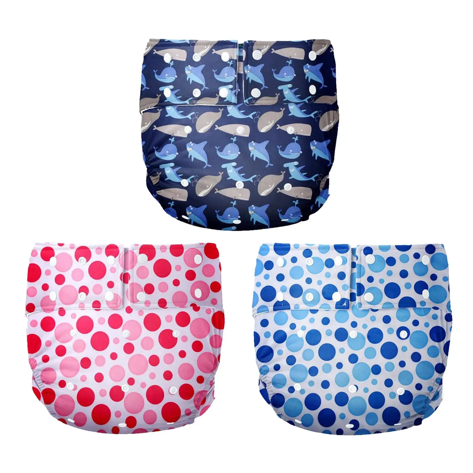 Reusable diapers disposable adult diapers Adjustable Adult Cloth Diaper Washable Incontinence Odor Free for Old People