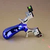 Red Laser Shooting Slingshot Outdoor Hunting Practice Flat Rubber Band Aiming Mud Ball Slingshot Target Box Beginner Package 6