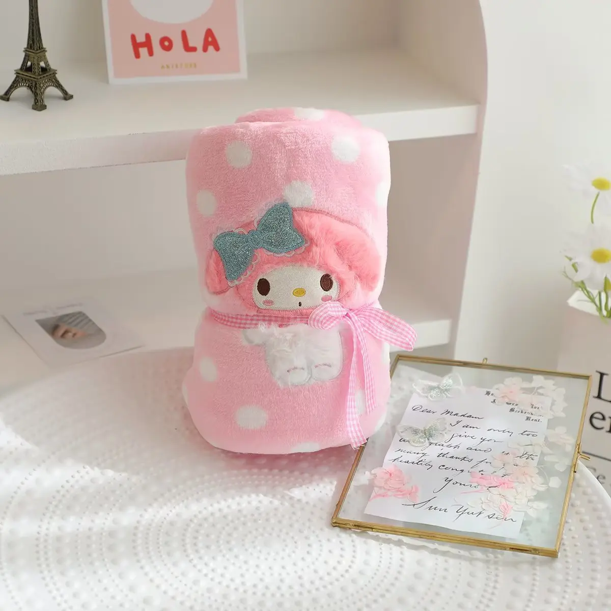 2023 Sanrioed Blanket Kawaii My Melody Kuromi Cinnamoroll Blanket Cartoon  Hangyodon Quilt Office Nap Blanket Bedding Girls Gift - Movies & Tv -  AliExpress