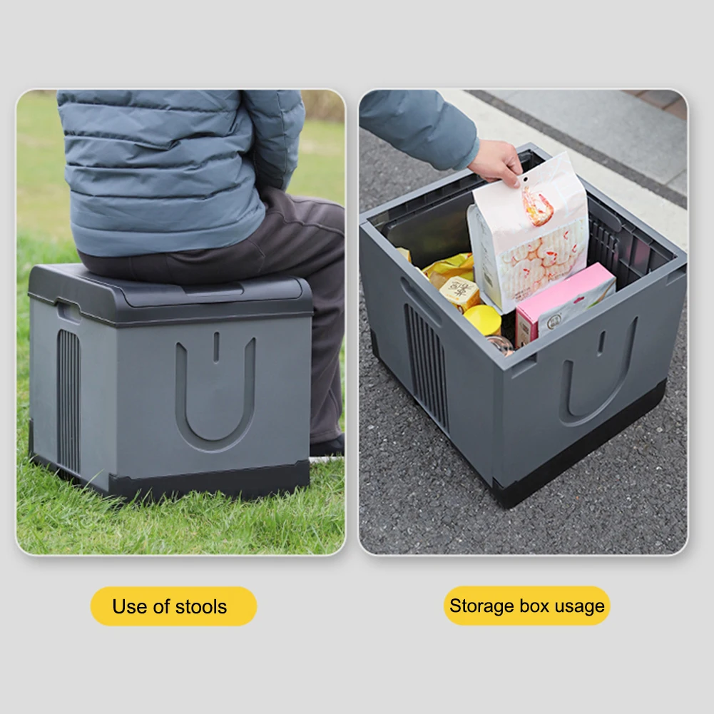 Portable Toilet Movable Toilet Portable Multifunction Bedpan Strong Bearing Capacity Reusable Trash Can Self-driving Travel Supplies Portable Toilet