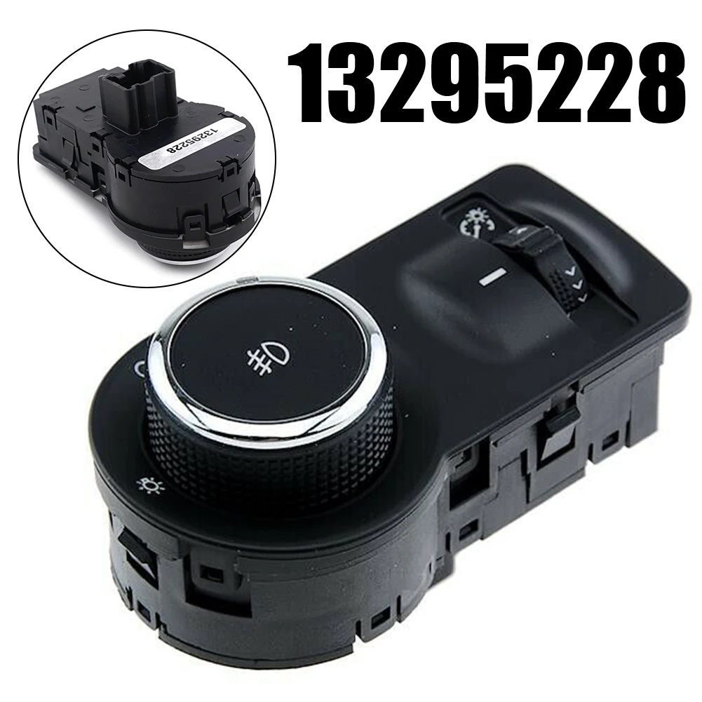 

1pc Car Headlight Switch Control Head Lamp Switch Black Plastic For Chevrolet For Cruze Hatchback Station Wagon 13295228