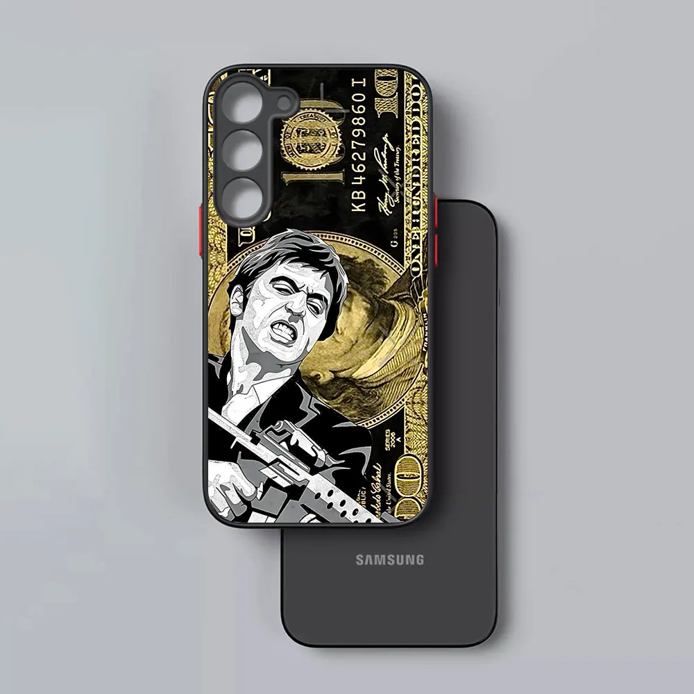 T-Tony M-Montana S-Scarface Fashion Matte Phone Case Cover