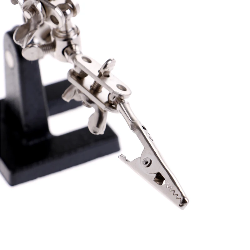 soporte soldar estaño con lupa