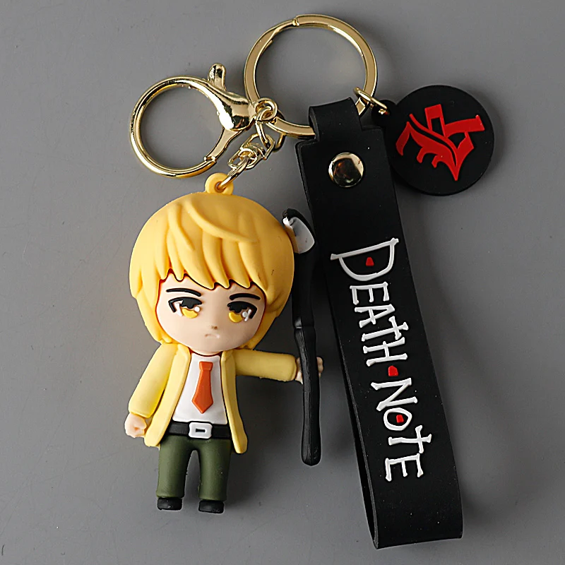 RARE! Death Note L Ryuzaki Mascot Figure Key Chain JAPAN ANIME MANGA