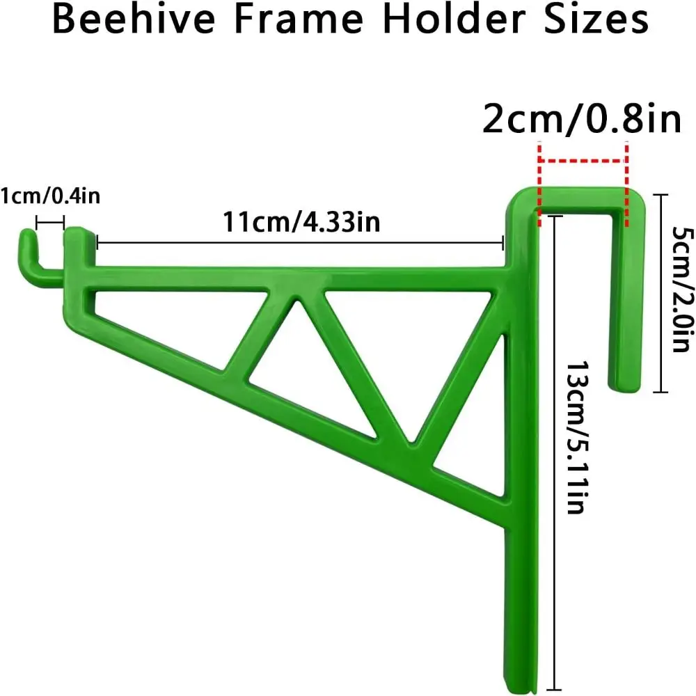 Beehive Frame Holder Frame Perch Beekeeping Beehive Stand Beekeeping Support Equipment 6PCS