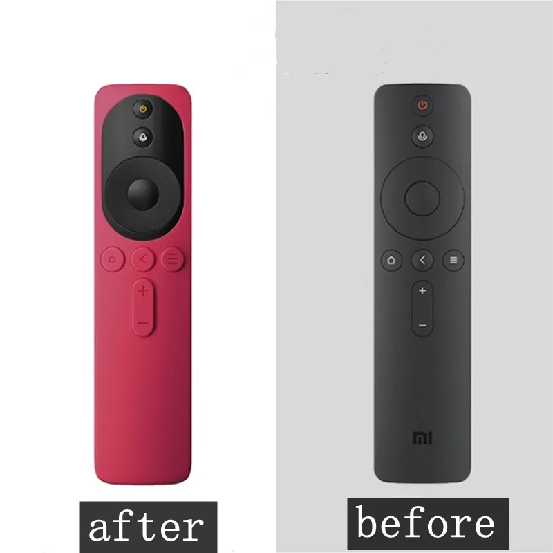 Silicone Dustproof Shock-resistant Remote Control Cover for Xiaomi TV Mi 4A 4C 4X 4S Soft Protective Remote Case Bag Shell