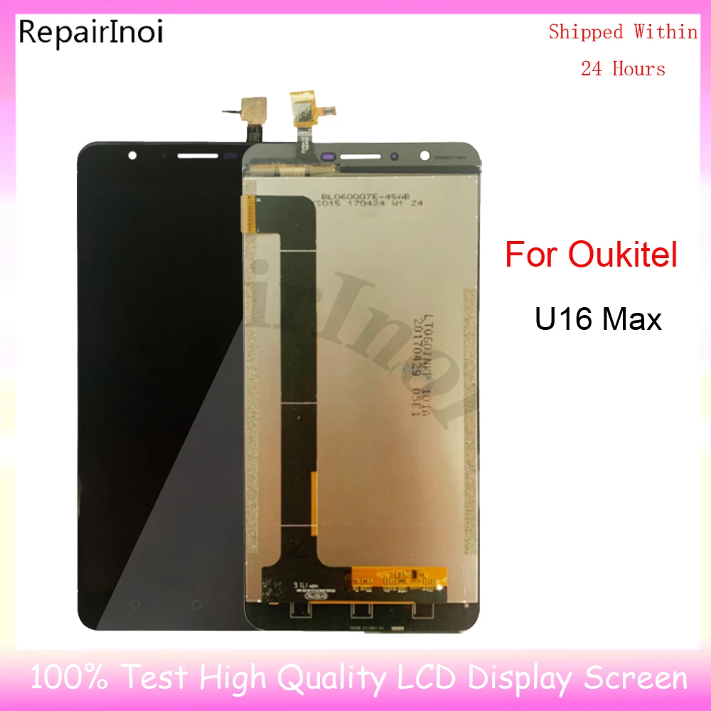 

6.0 inch Original For Oukitel U16 Max LCD Display Touch Screen Digitizer Assembly For Oukitel U16 Max Mobile Phone Replacement