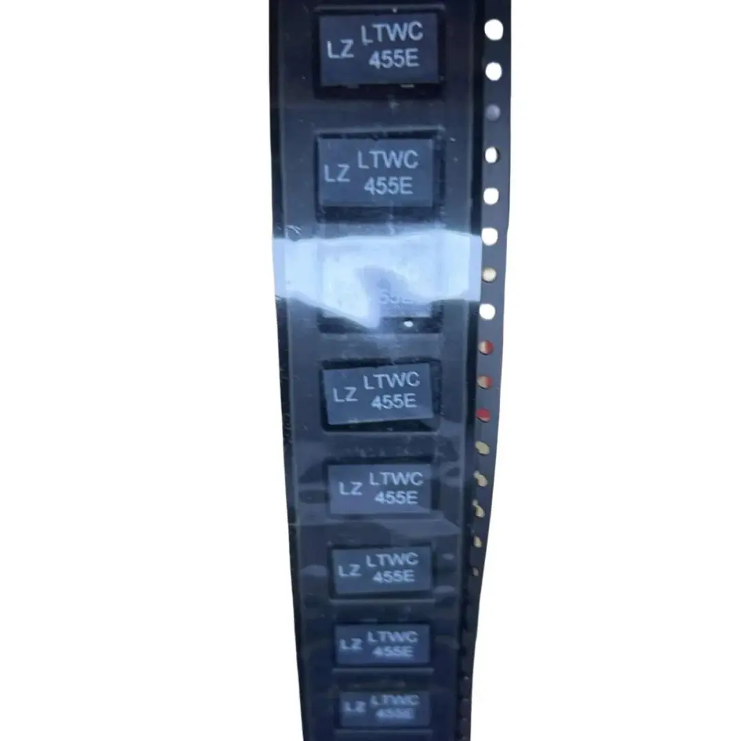 10pcs/ Original walkie-talkie filter LTWC455E 455KHZ 455E four-legged 2+2 455K