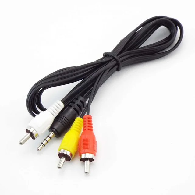 Produktbild von SHIVERPEAKS Klinkenstecker Stereo 3,5mm / 2 Cinchbuchsen, Stecker