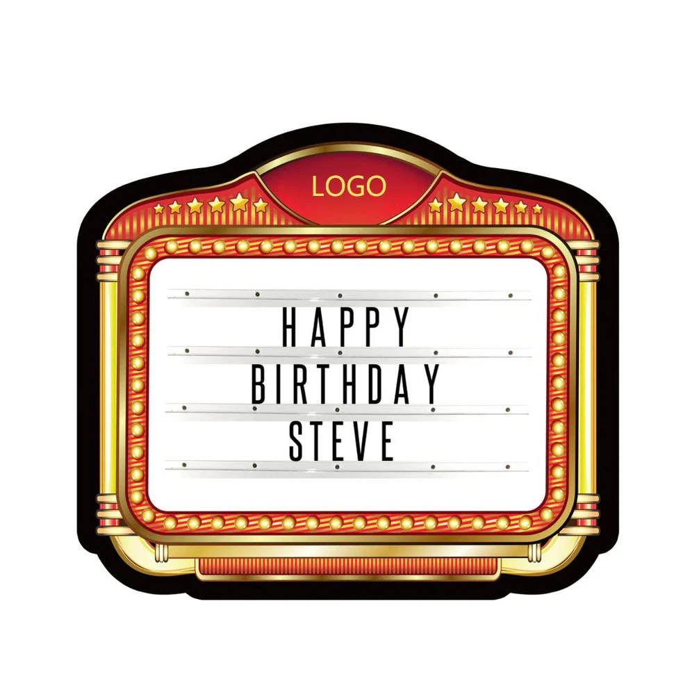 OEM Custom LED message board sign Display VIP service 26pcs letter LED letter board billboard