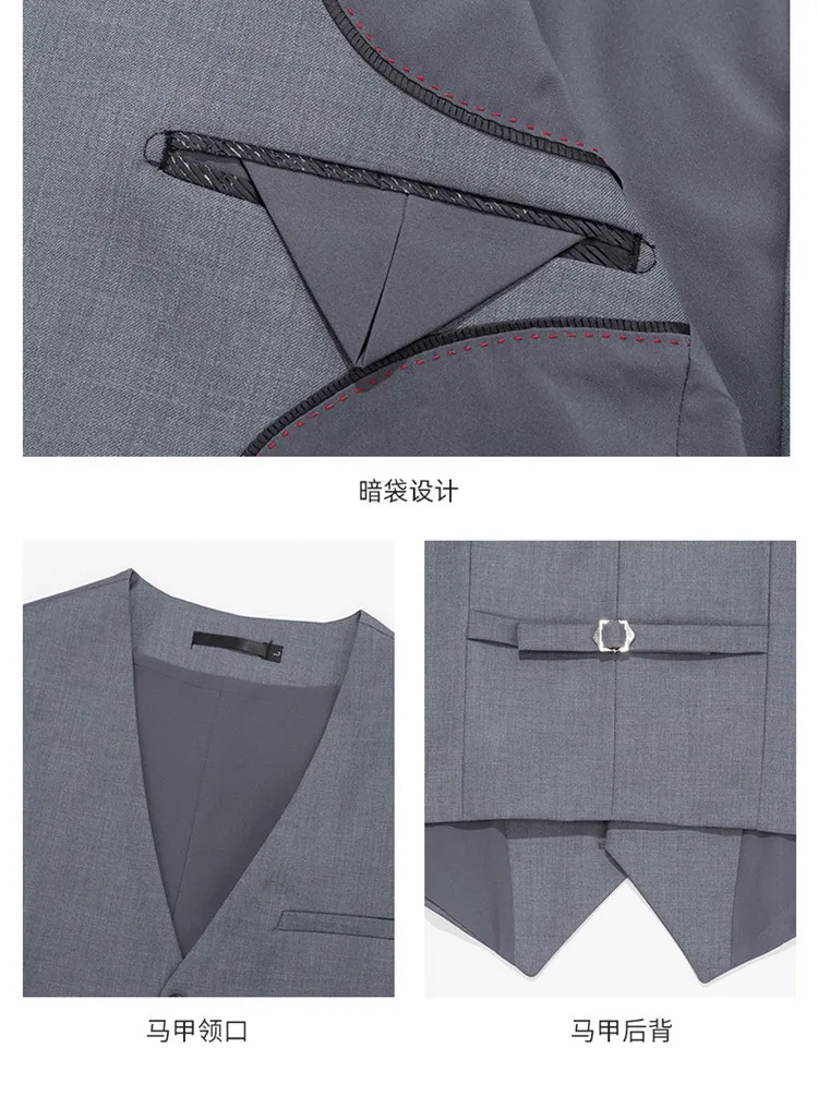 2023 New Fashionable Suit Coat Men and Women Suit Jacket Long Sleeve Suit Set Autumn and Winter Business Dress Business Attire