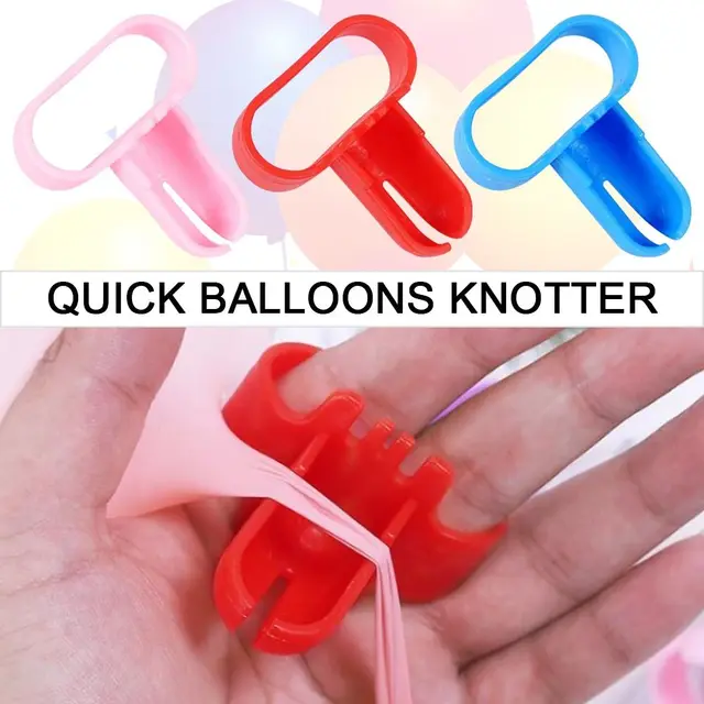 whisky Mekanisk Shuraba 10pcs New Balloon Accessories Multicolor Quick Balloon Knotter Latex  Balloon Fastener Easily Knot Tool Wedding Party _ - AliExpress Mobile