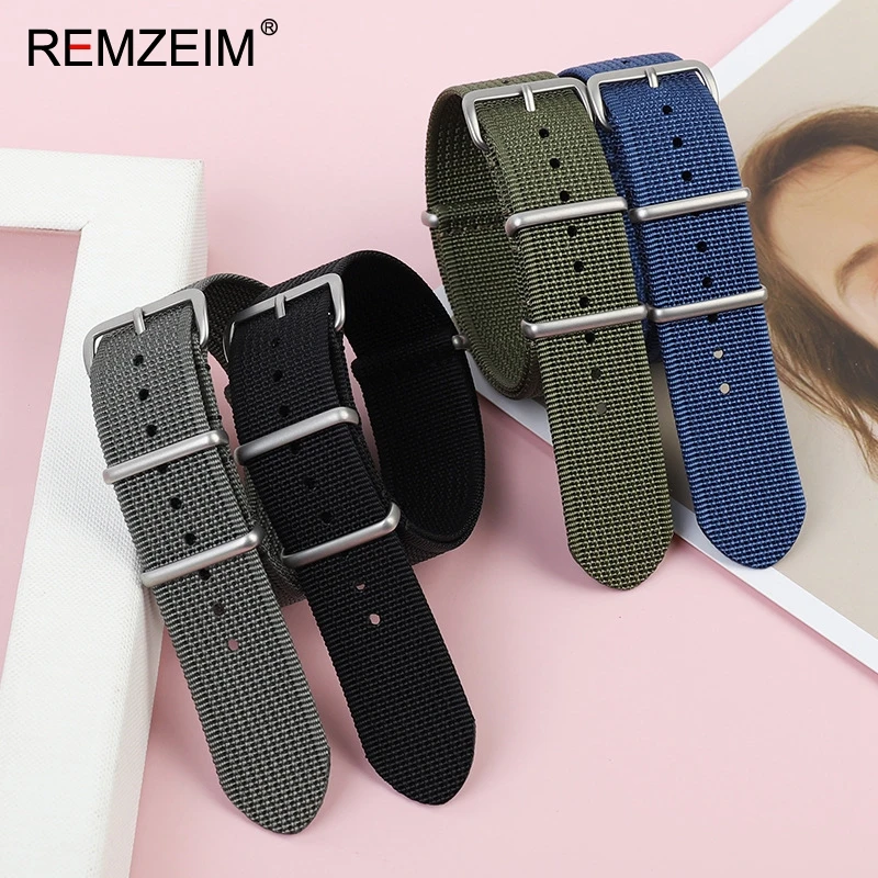 Premium Nylon Watch Strap - Versatile Replacement Watchband & Bracelet Accessory