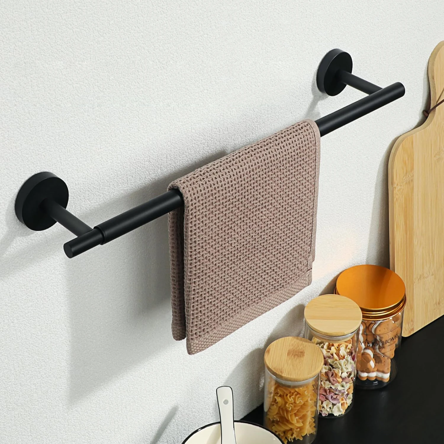 Bathroom Towel Rack Adjustable 40cm to 60cm SUS304 Stainless Steel Wall Mounted Holder towel rack towel holder