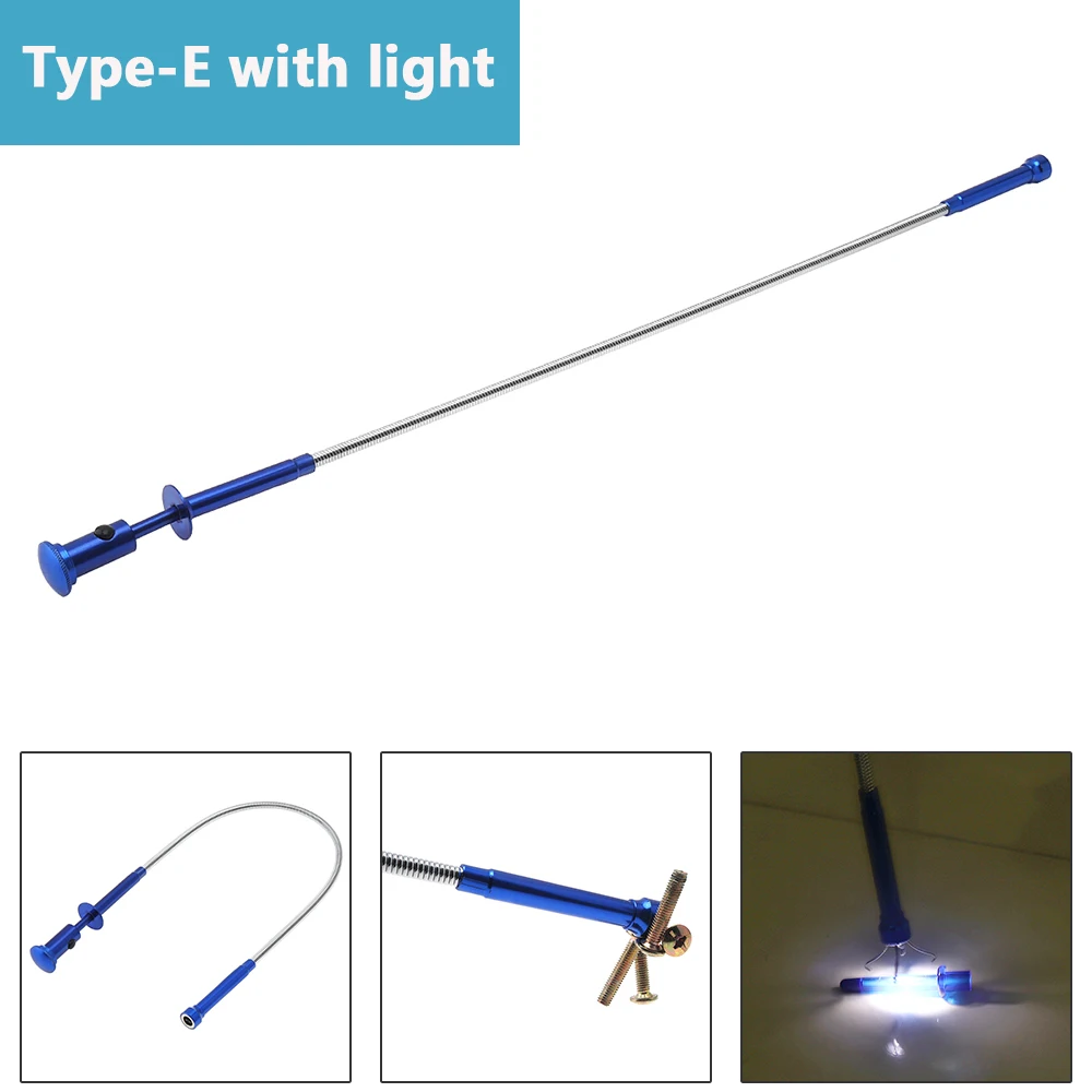 Raccoglitore Magnetico Telescopico Estensibile – Portatile Per Bulloni E Dadi - 2