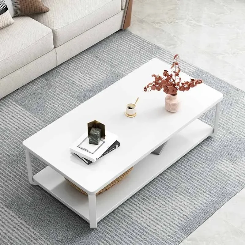 

Design Nordic Coffee Tables Aesthetic Hallway Unique Storage Coffee Table White Premium Mesa Auxiliar Salon Loft Decor Interior