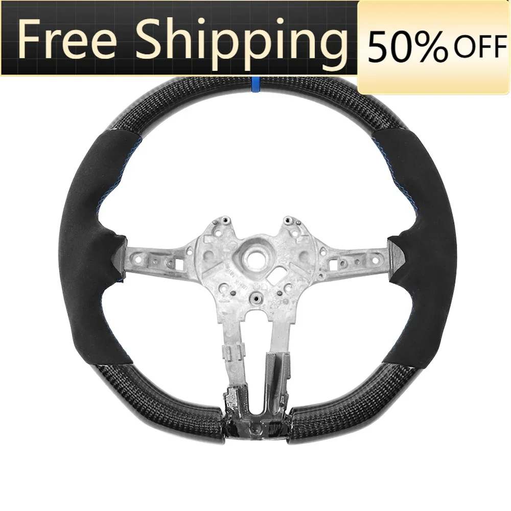 

M3 M6 550D 328M leather Steering Wheel Cover Kit For Bmw F10 F20 F30 F48 Remote Cruise Control Speed Button Switch Shift Paddle