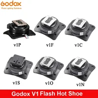 Godox V1 Flash Accessories Godox Speedlite V1 V1C V1N V1S V1F V1O V1P Flash Godox V1 Hot Shoe For Sony Fujifilm Canon Camera 3