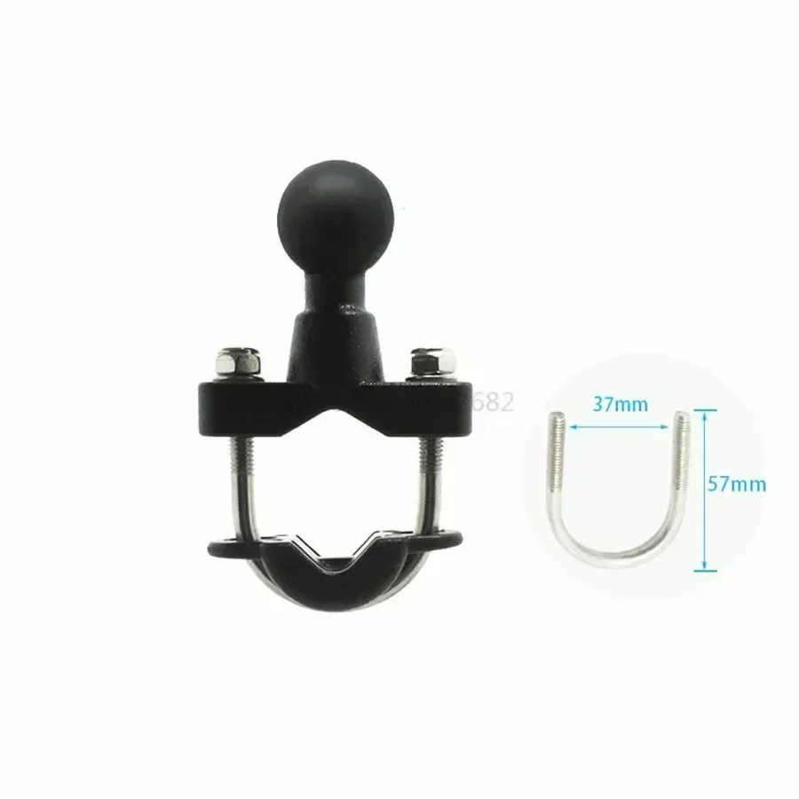 Jadkinsta Ball Head Black Phone GPS Holder Mount Motorcycle Base with 10mm Hole autocycle Stand for Gopro Xiaomi for iPhone 5
