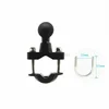 Jadkinsta Ball Head Black Phone GPS Holder Mount Motorcycle Base with 10mm Hole autocycle Stand for Gopro Xiaomi for iPhone 5