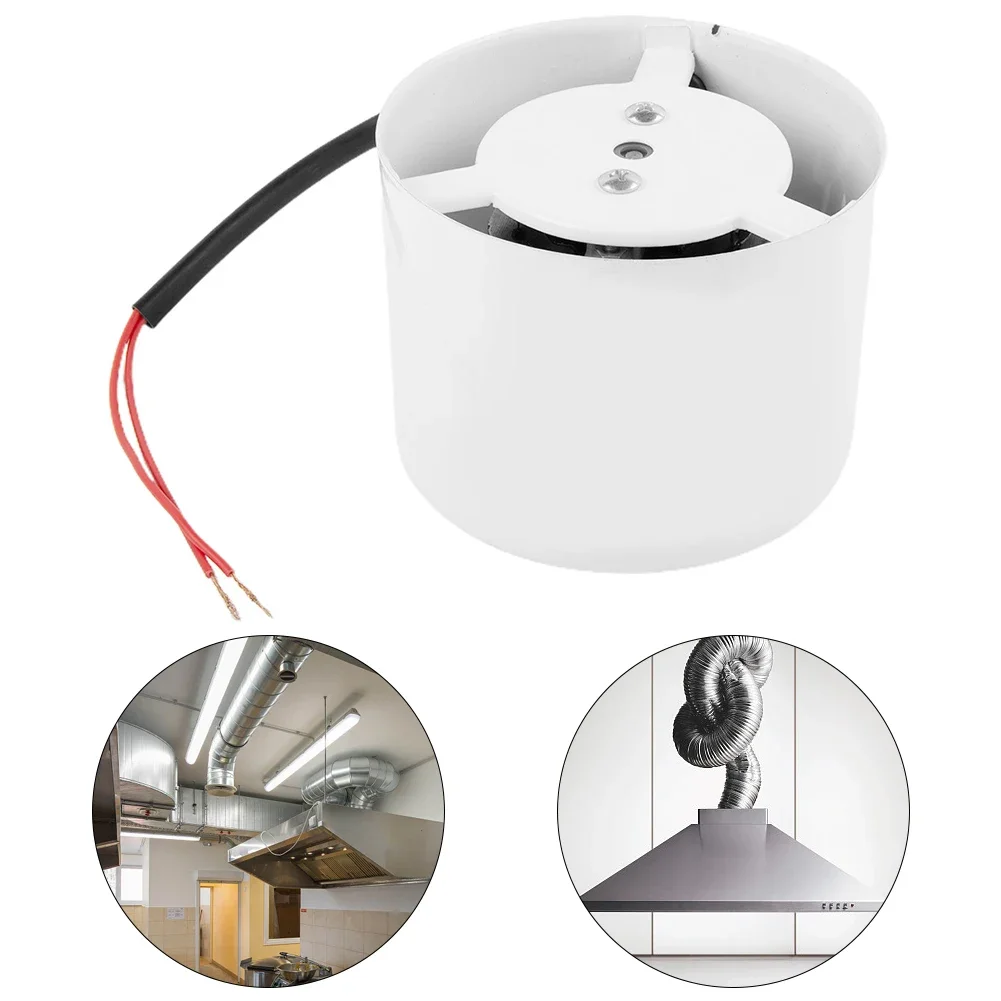 

Nice Portable Pratical High Quality Durable Exhaust Fan Extractor Inline Iron Strong Suction 20W 50Hz Duct Fan