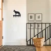1pc German Shepherd Key Rack Dog Leash Hanger - 9 inch/ 6 inch Wide Metal Wall Art Wall hanging Towel Rack Coat Home Decor 3