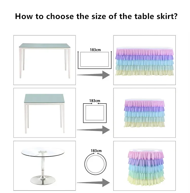 Description Picture 2 of itemRectangular Table Cover Birthday Party Wedding Banquet Christmas Decoration Table Cloth Pink/Gold/Silver Sequin Table Skirt