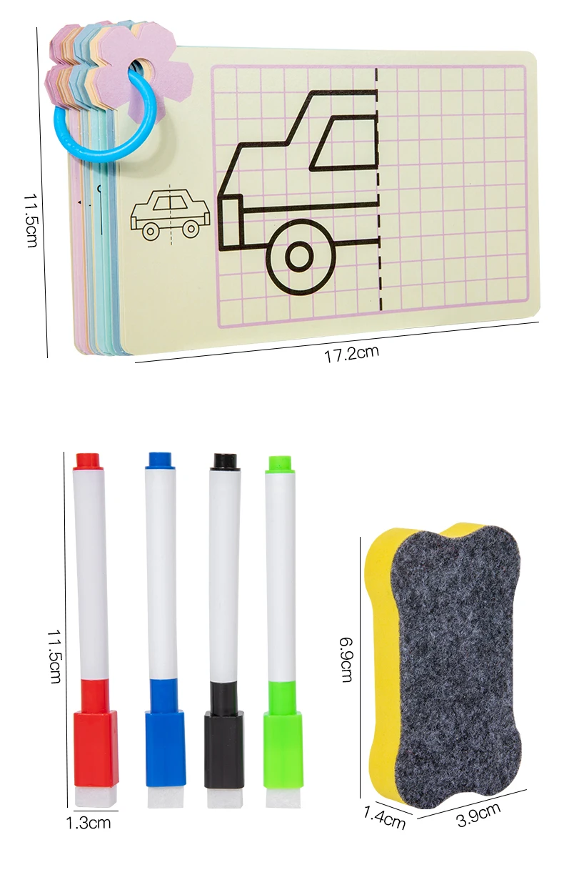 Magical Tracing Workbook Montessori Pen Control Training Book_voghion.com