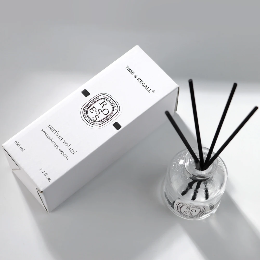1PC 50ml Reed Diffuser Gift Set Home Fragrance Oil with Reed Sticks Home Air Freshener Essential Oil for Bathroom Accessories home fragrance products aroma oil diffuser