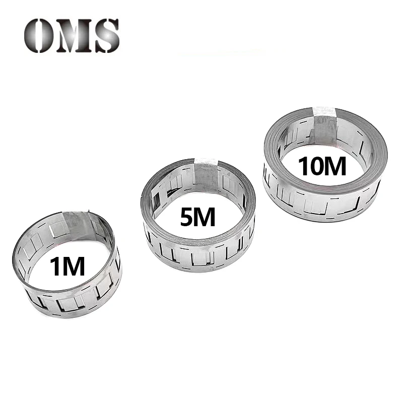 1m 2m Nickelst reifen 0.15*27mm 2p vernickelte Stahlst reifen 0,2x27mm für Lithiumbatterie-Punkts ch weißen Ver nickel ungsband