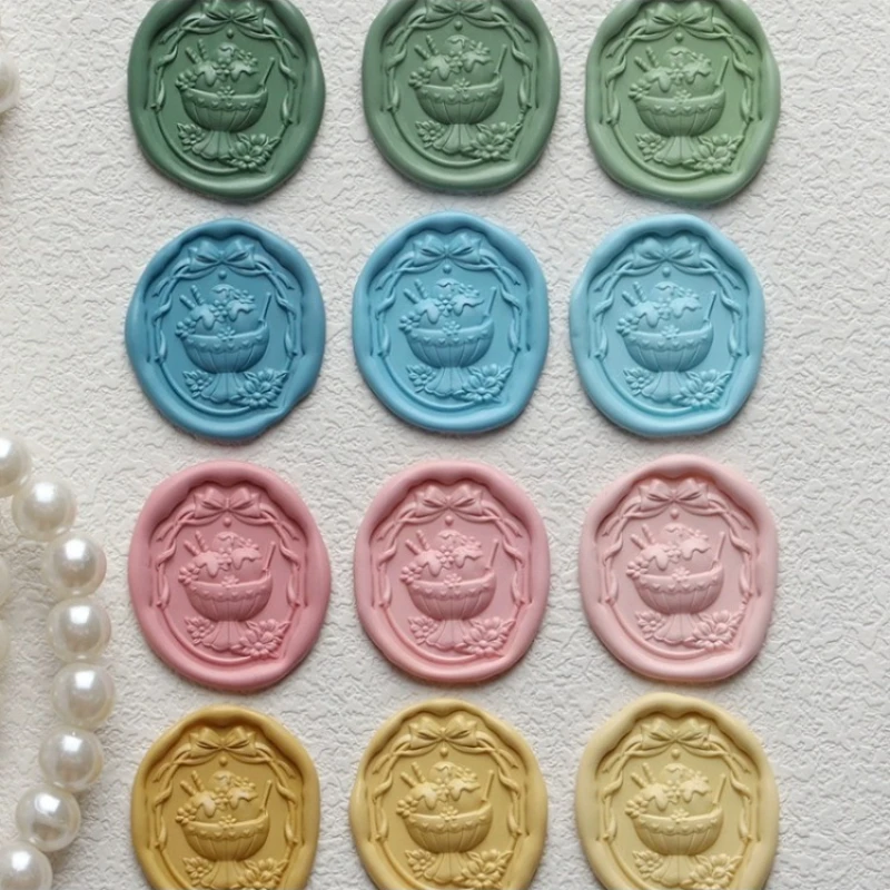Brass Wax Seal for Afternoon Tea Envelope Decoration