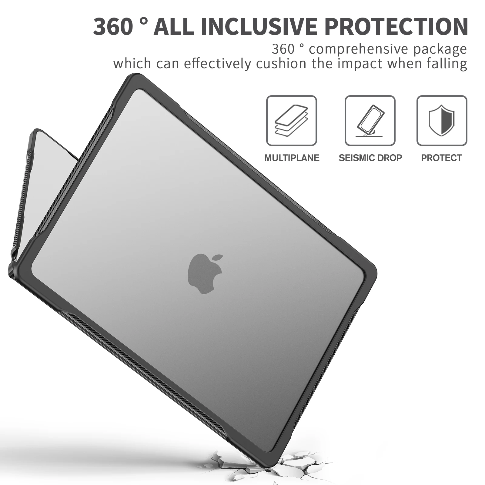 EGYAL Durable Anti-Fall Laptop Case with Sleek Design