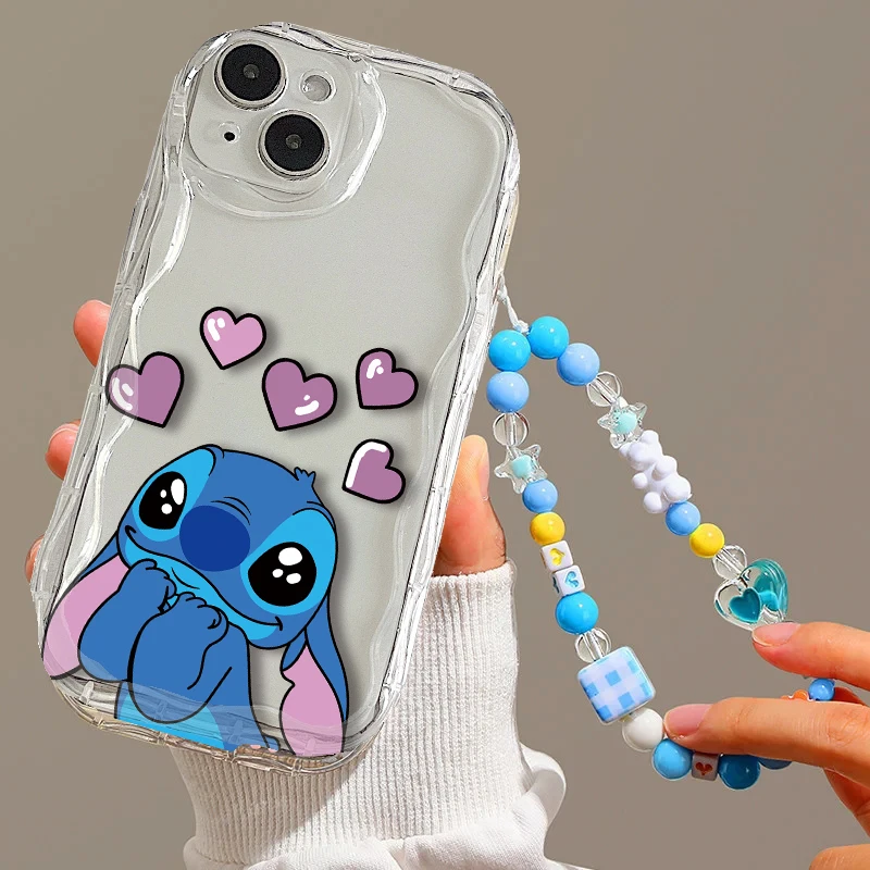 thumbnail image 1 of Funda de dibujos animados de punto bonito para iPhone 15 14 13 12 Pro Max 11 12 Pro 15 Plus 7 8 6s 6 Plus XS Max X XR SE funda de teléfono de Tpu suave, 1 of 5
