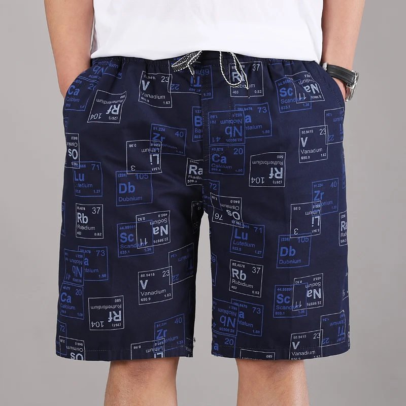 Men Summer 100% Cotton Shorts Men Outwear Breathable Casual Beach Shorts Elastic Waist Shorts Men Quick Dry Joggers Shorts Male