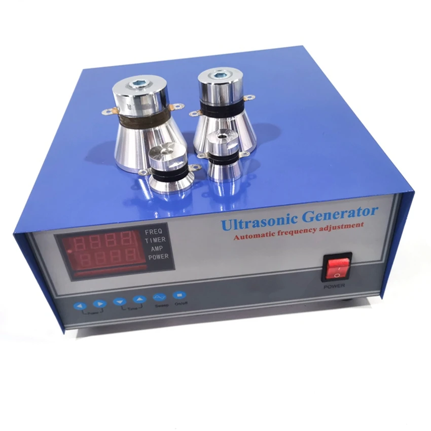 

High Frequency 130khz Ultrasonic Generator 600w For Industrial Cleaning