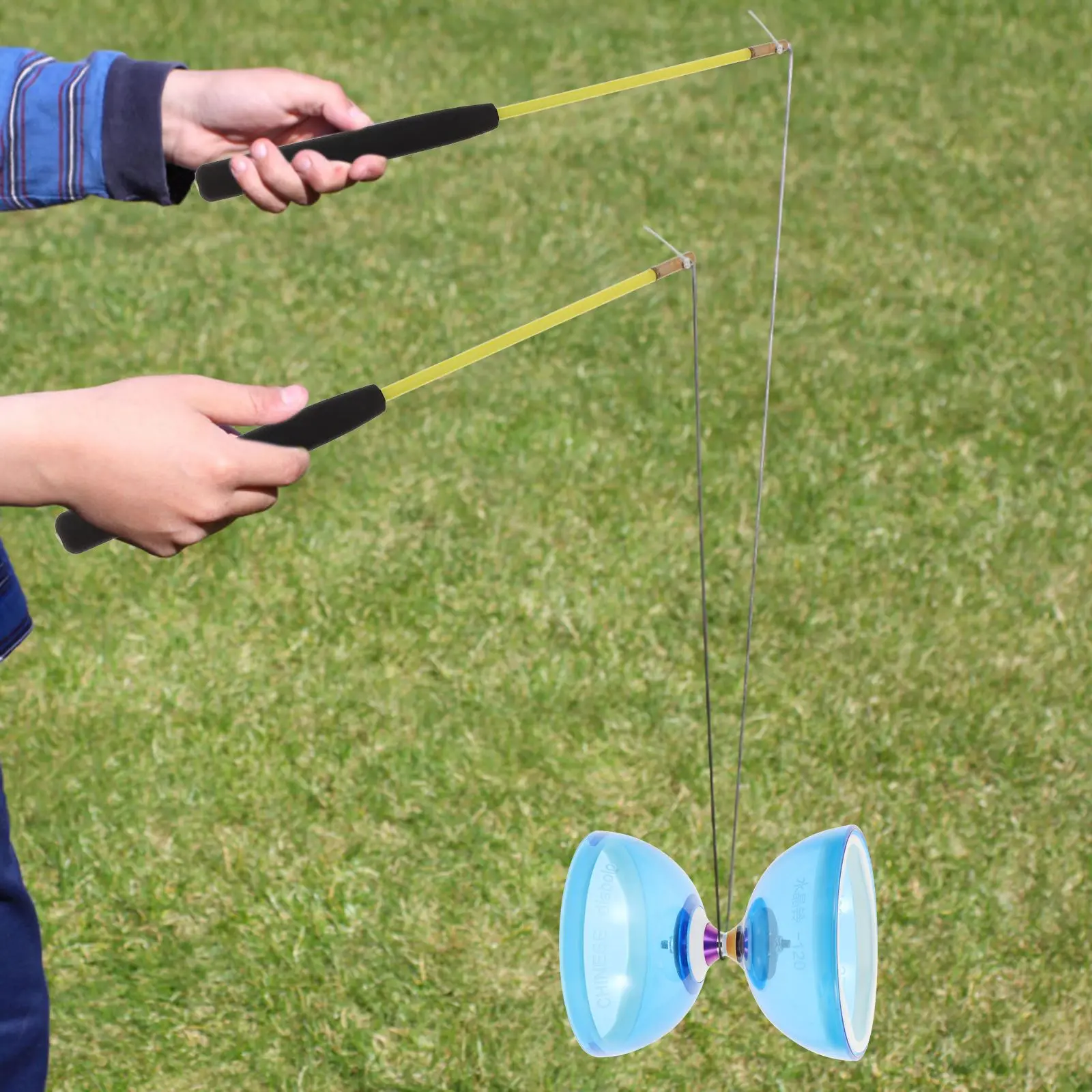 Crystal Bearing Diabolo Toys Beginner Juggling Trick Chinese Yoyo Soft Diabolo Toy