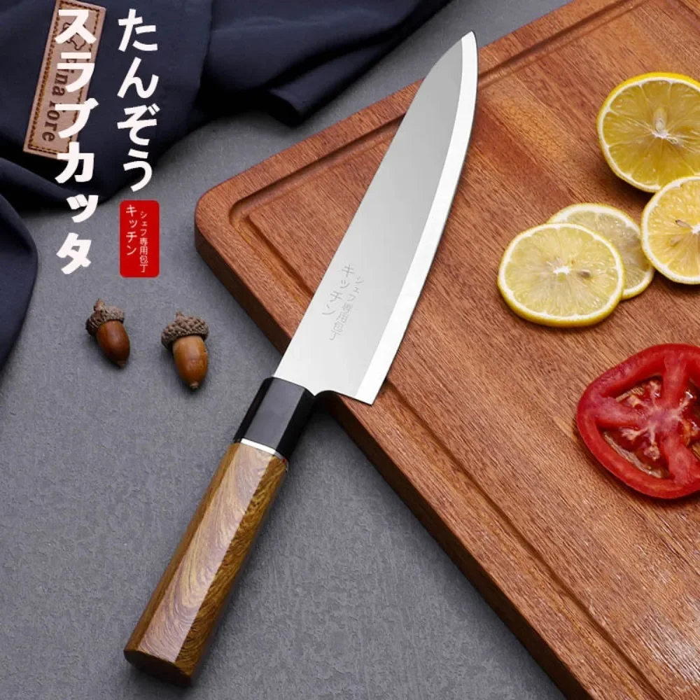 

CHUN ножи шеф-повара из нержавеющей стали в японском стиле кухонный нож-Кливер сашими Sushimi ножи 5Cr1 5mov лезвие из нержавеющей стали