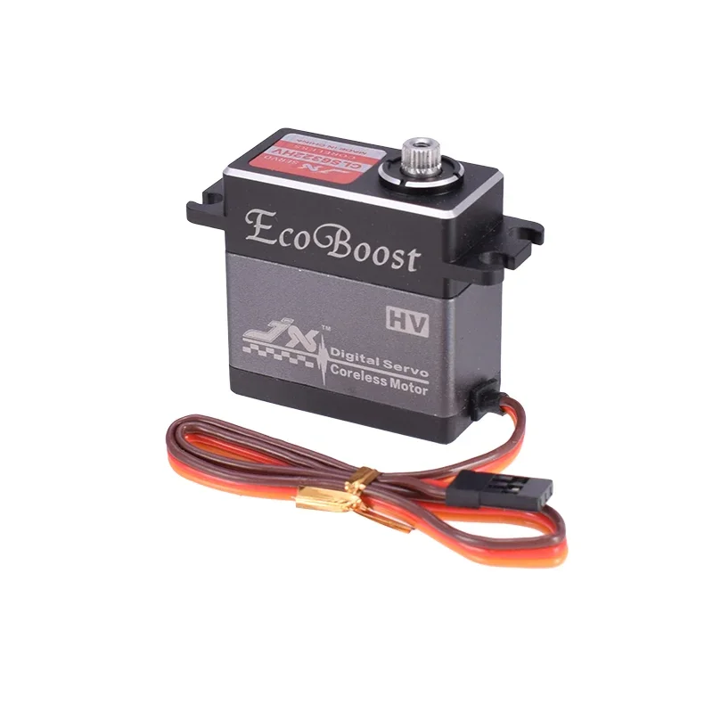 JX Servo CLS6322HV 21 кг большой крутящий момент Высокое напряжение CNC алюминиевый корпус металлическая Шестерня без сердечника цифровой сервопривод для радиоуправляемого вертолета