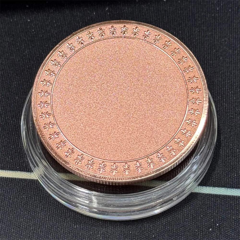 UV color printing commemorative coins metal DIY engraving commemorative medals personalized creative gifts