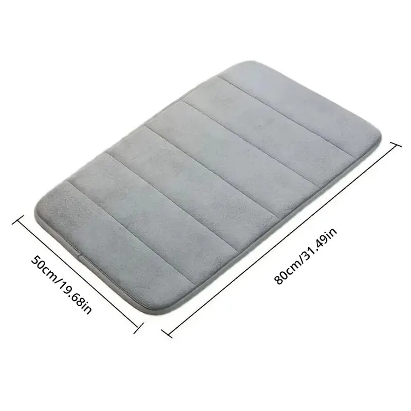 1pc 50*80cm Bathroom Anti-skid Mat 6