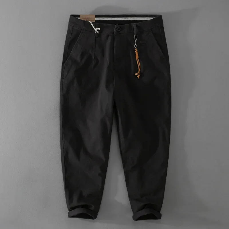 Wide Leg Pants Spring And Autumn Work Pants Loose Wide Leg Pants Straight Men's Casual