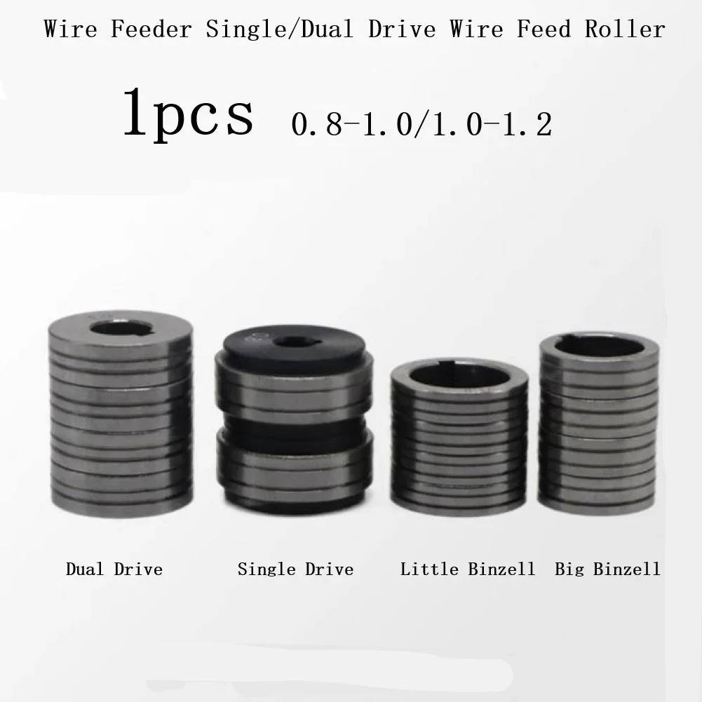 

1PCS 0.8/1.0mm Welding Wire Feeding Roll K Knurl Groove Provide Stable Feeding Through Pushing System For Welding Machine Feede