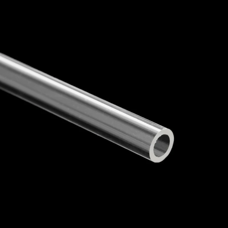 

Y1UB Transparent Acrylic Tube PMMA Length 50cm OD 12mm 14mm 16mm For PC Water Cooling System