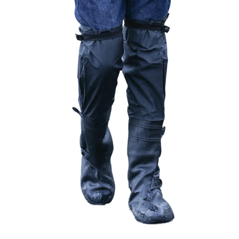 Reusable Scooter Dirt Bike Rain Shoes Non-Slip Boot Covers Unisex BicycleShoes Protectors For Rainy SnowysDay