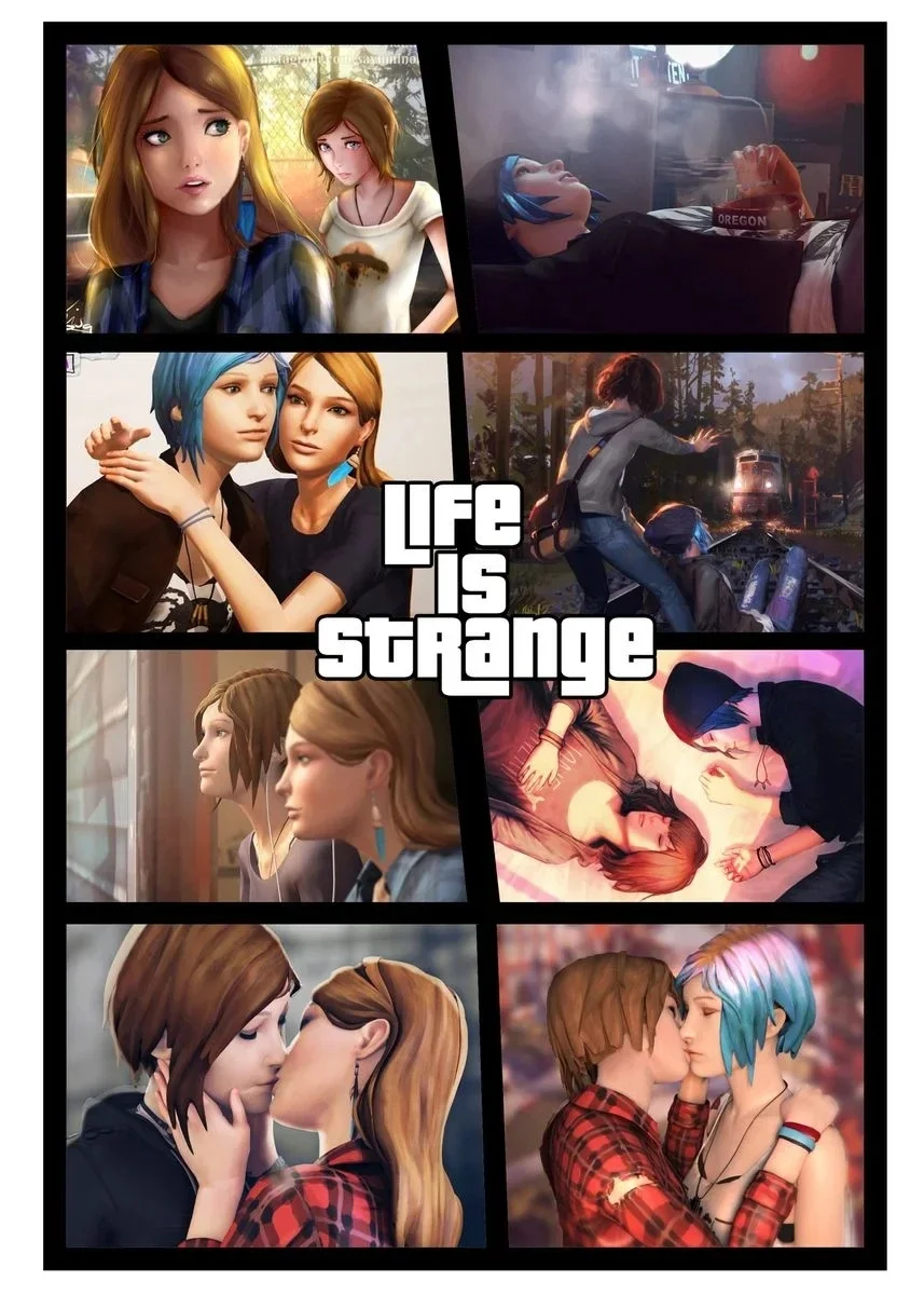 thumbnail image 1 of Life Is Strange The Storm Video Game Posters and Prints Canvas Art Painting Wall Pictures for Living Room Decoration Home Decor, 1 of 5