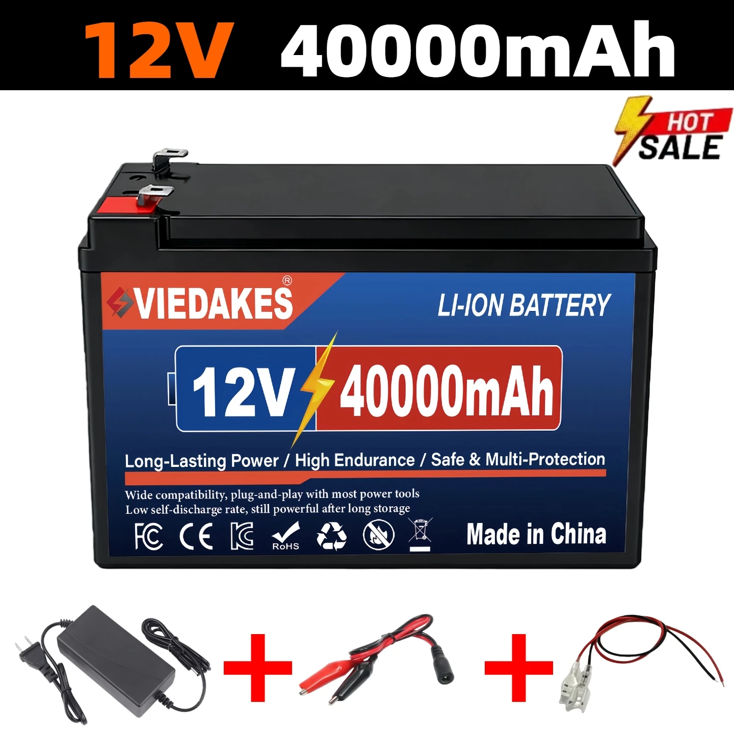 12V 40000mAh Set